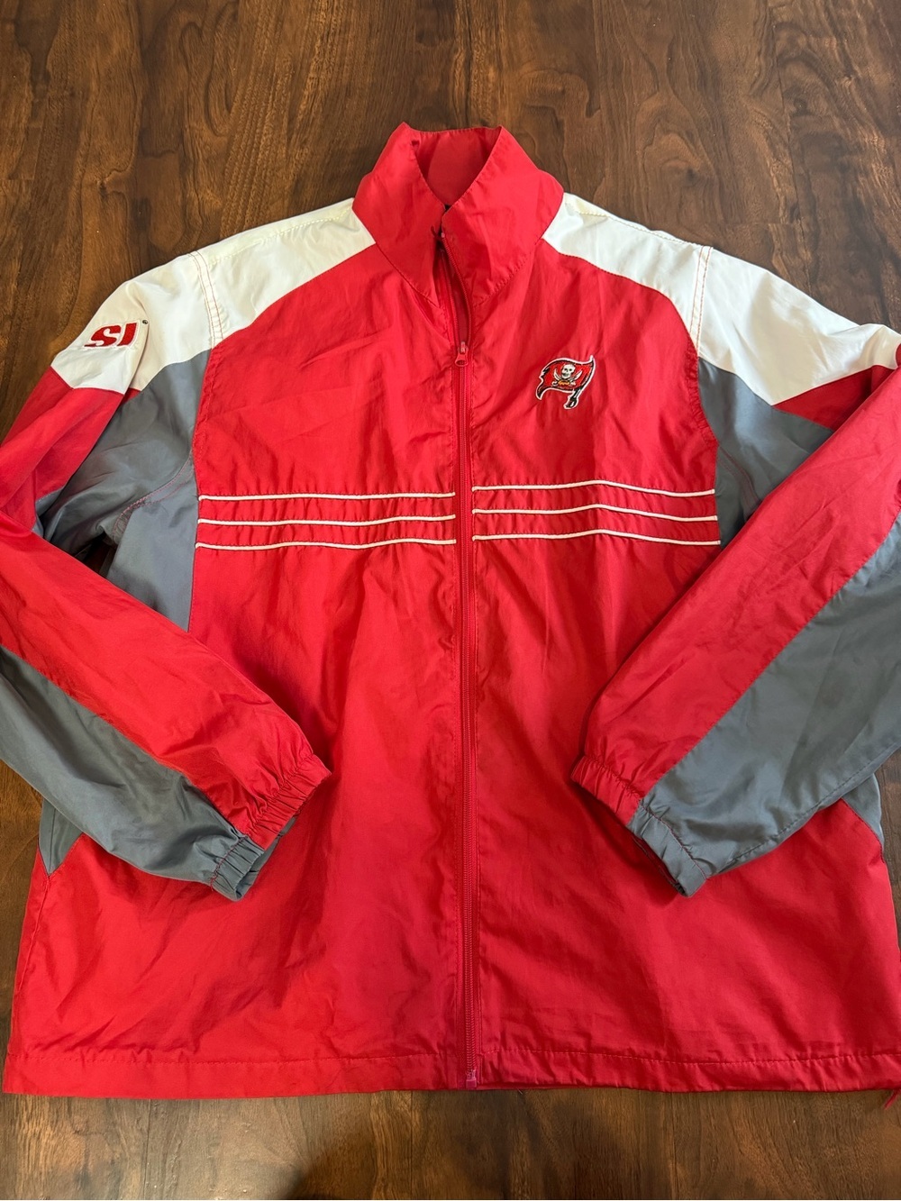 Tampa Bay Buccaneers Reebok NFL Sports Illustrated Team Apparel Zip Jacket